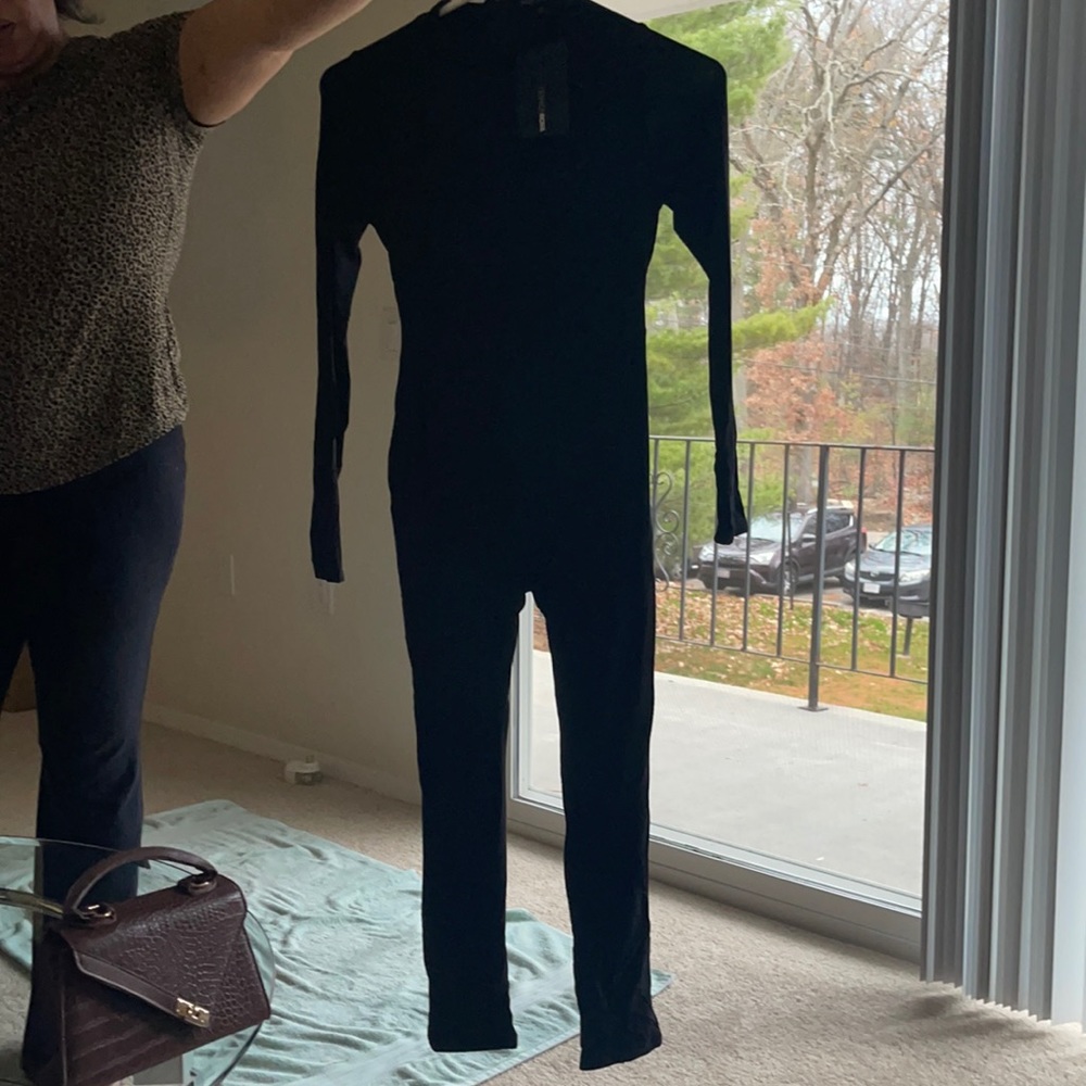 Black jumpsuit